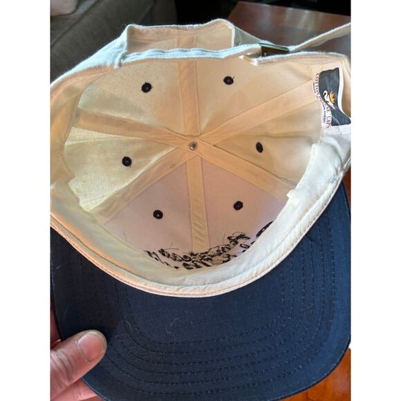 Vintage vtg hat snapback dad cap trucker American Tool and Machine gray and blue - Picture 4 of 5